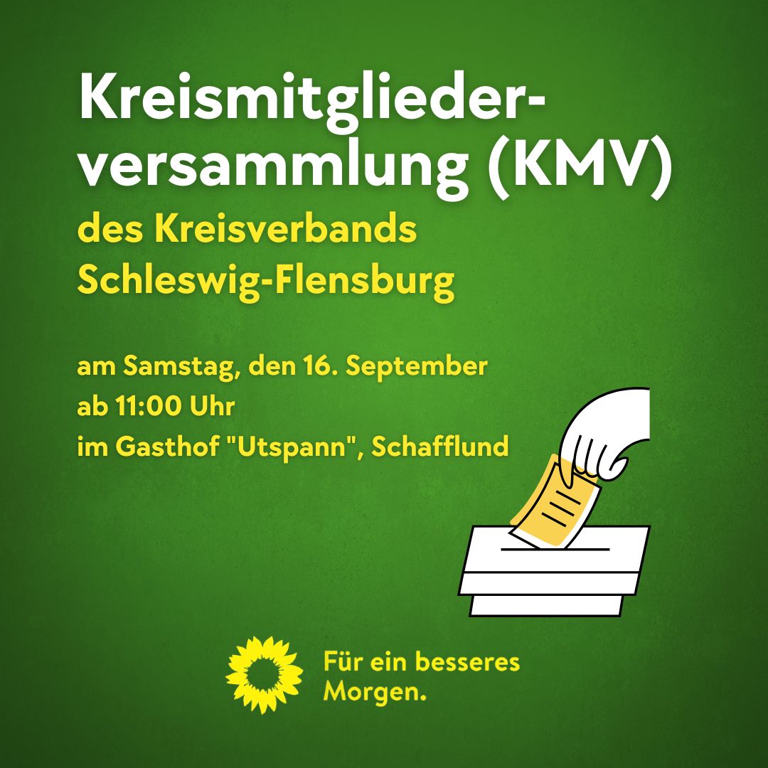 Kreismitgliederversammlung des Kreisverbands Schleswig-Flensburg am 16.09.23 im Gasthof Utspann Schafflund
