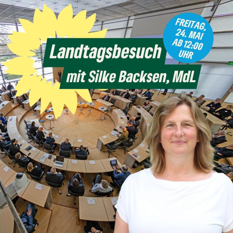 Landtagsbesuch mit Silke Backsen MdL