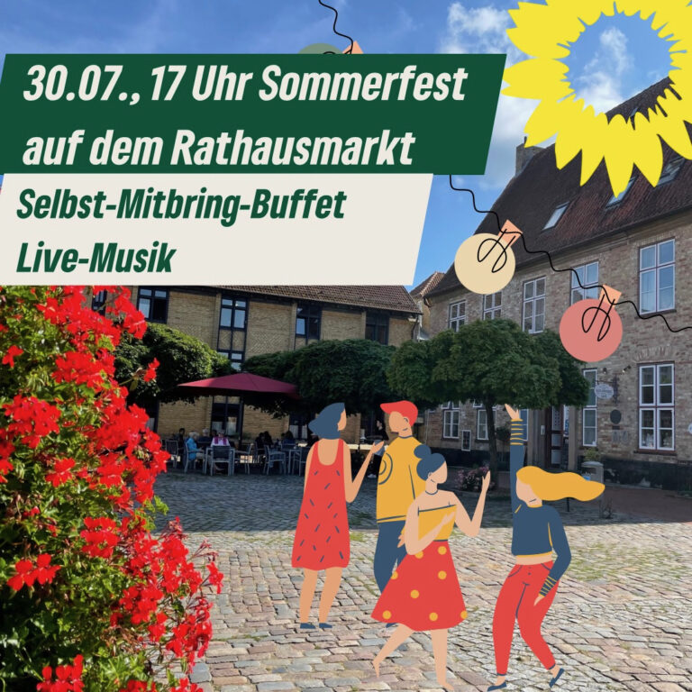 Sommerfest auf dem Rathausmarkt