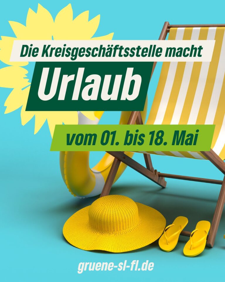 Wir sind im Urlaub!