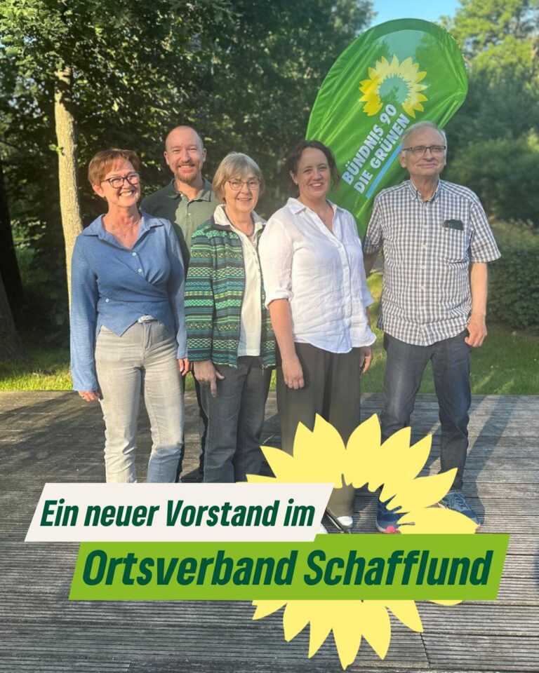 Neuer Schwung für das Amt Schafflund: Grüner Ortsverband wählt neuen Vorstand