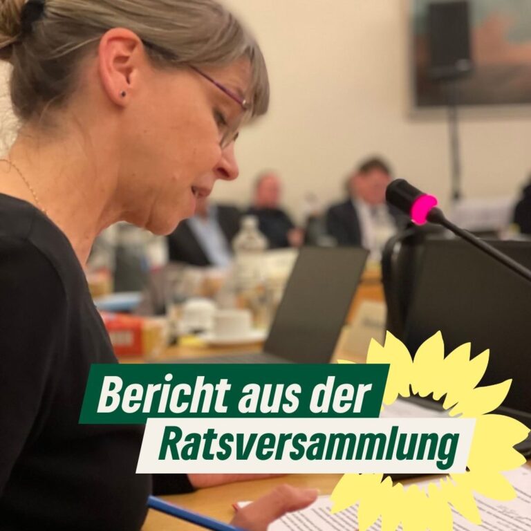 Bericht aus der Ratsversammlung
