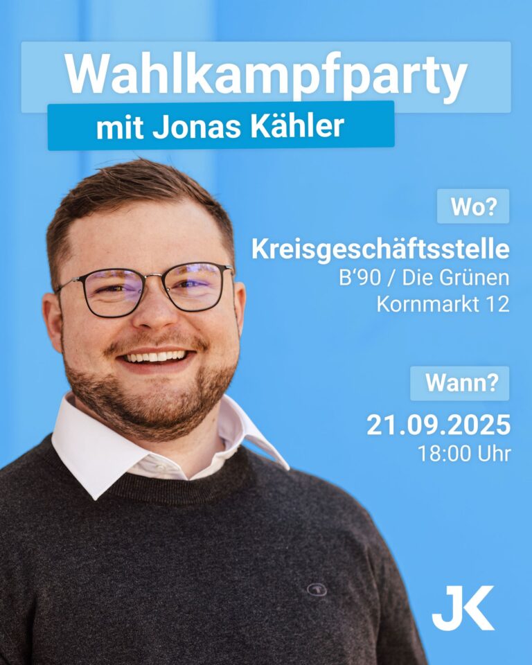 Wahlparty von & mit Jonas Kähler