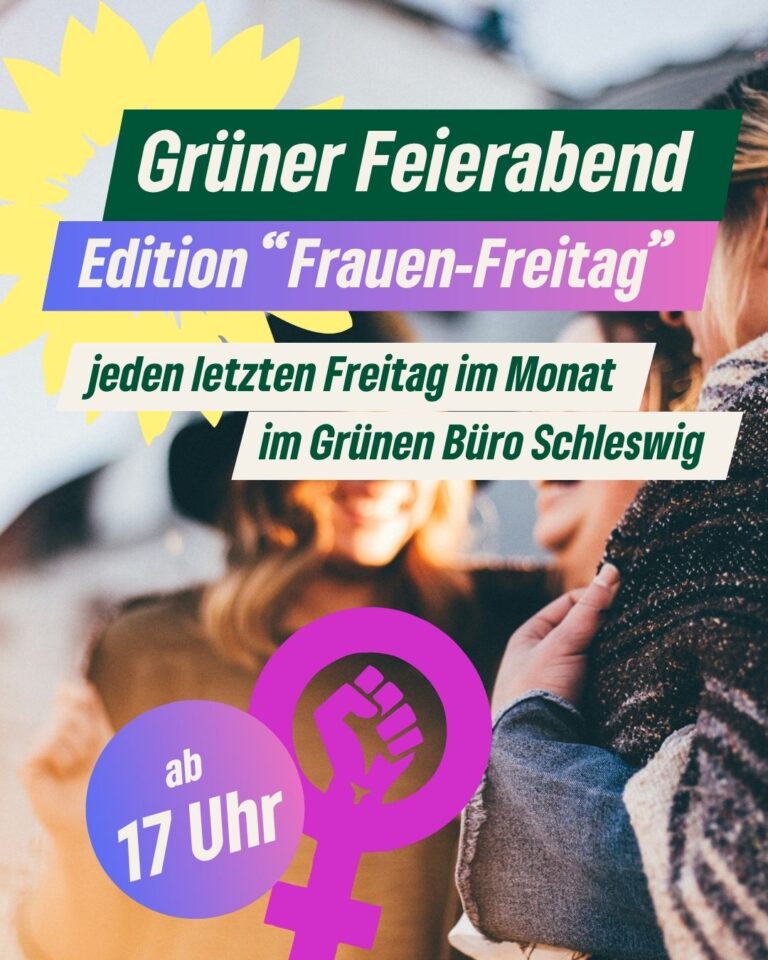 💜✨ Frauen-Freitag – dein politischer Stammtisch in Schleswig-Flensburg! ✨💜