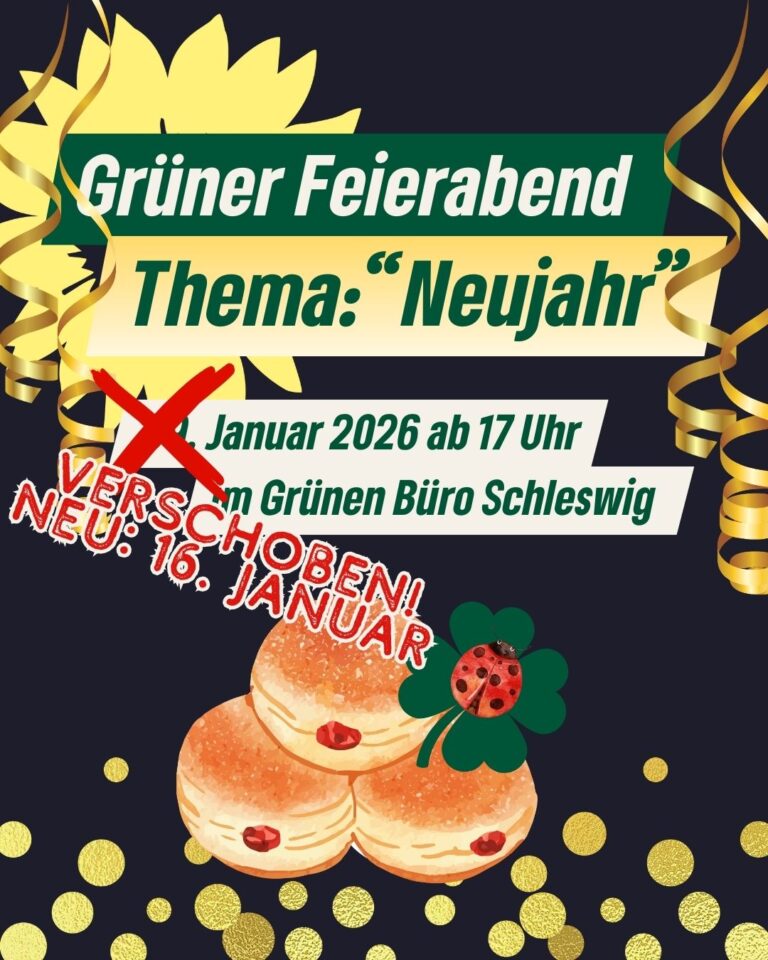 +++ VERSCHOBEN +++ Frohes neues Jahr!  🥳🍾✨ Der „Grüne Feierabend“ geht 2026 weiter