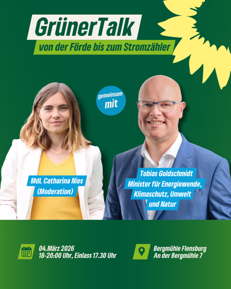 „GrünerTalk – Catharina Nies im Gespräch mit Tobias Goldschmidt“