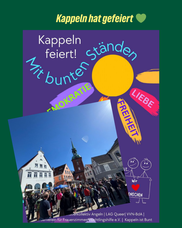 Demokratie: Kappeln hat gefeiert