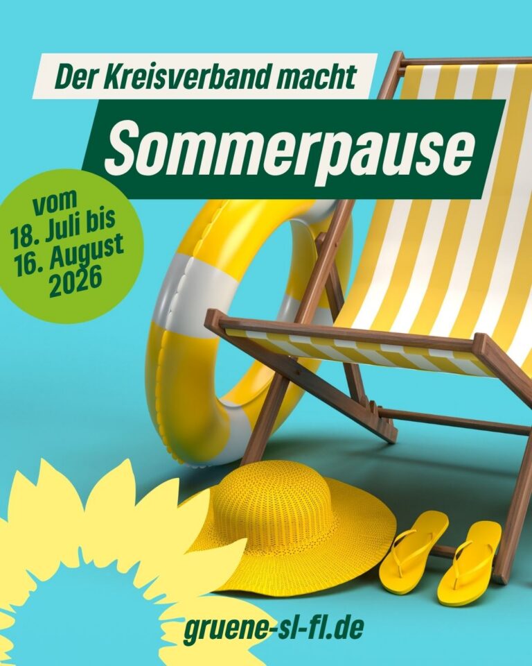 Sommerpause vom 18. Juli bis 16. August 🍹🌞🍉