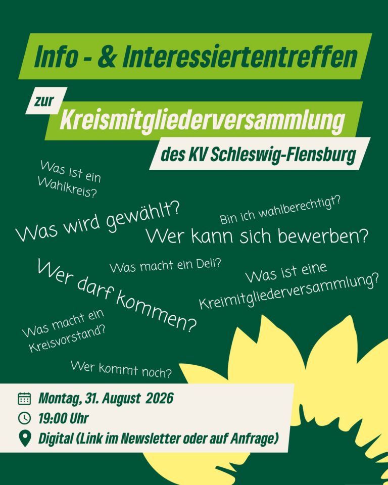 Info- & Interessiertentreffen zur Kreismitgliederversammlung