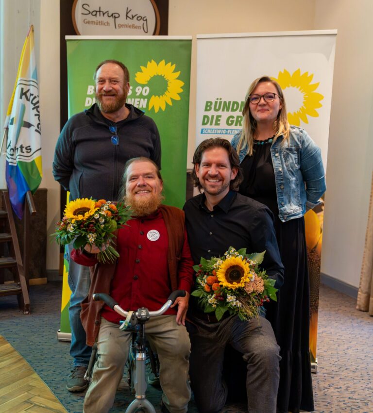Pressemitteilung: Grüne setzen Zeichen für Schleswig-Flensburg: Wahlkreiskandidaten der Wahlkreise 4 und 5 für die Landtagswahl 2027 stehen fest und neuer Kreisvorstand wurde gewählt